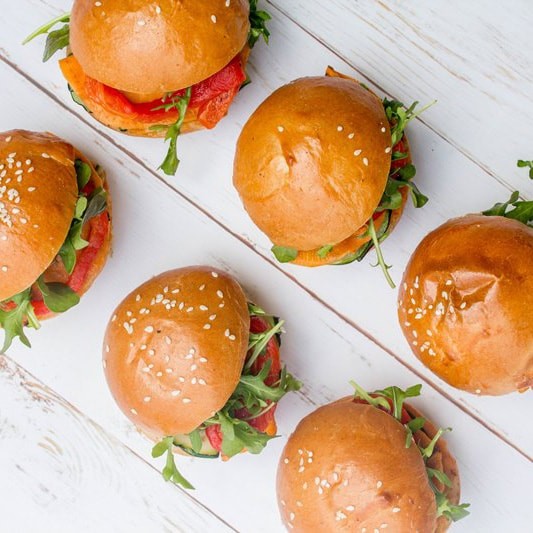 Burger Canapes