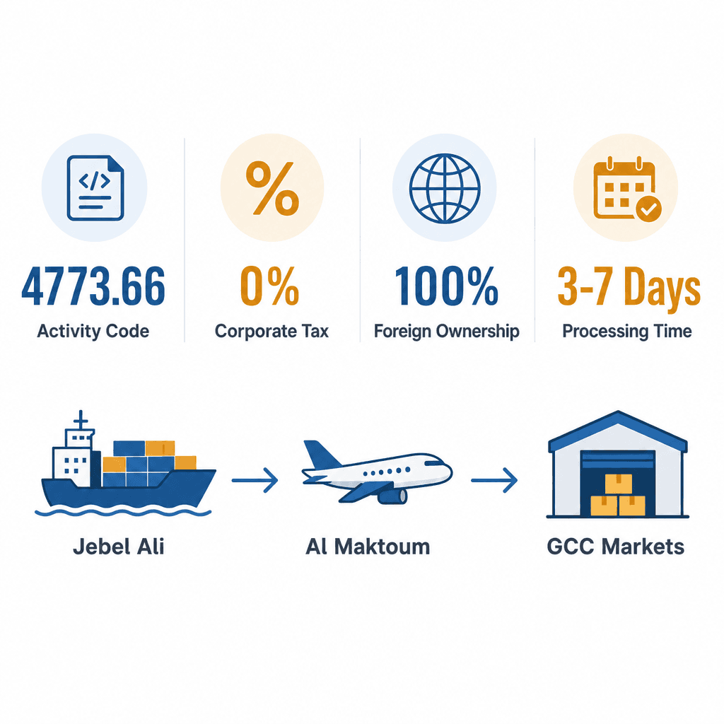 Infographic: Handling Loading & Lifting Equipment Trading License in Dubai: Cost and Requirements