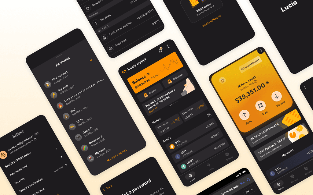 UI minimalistic widgets