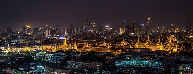 Bangkok Grand Palace at Night