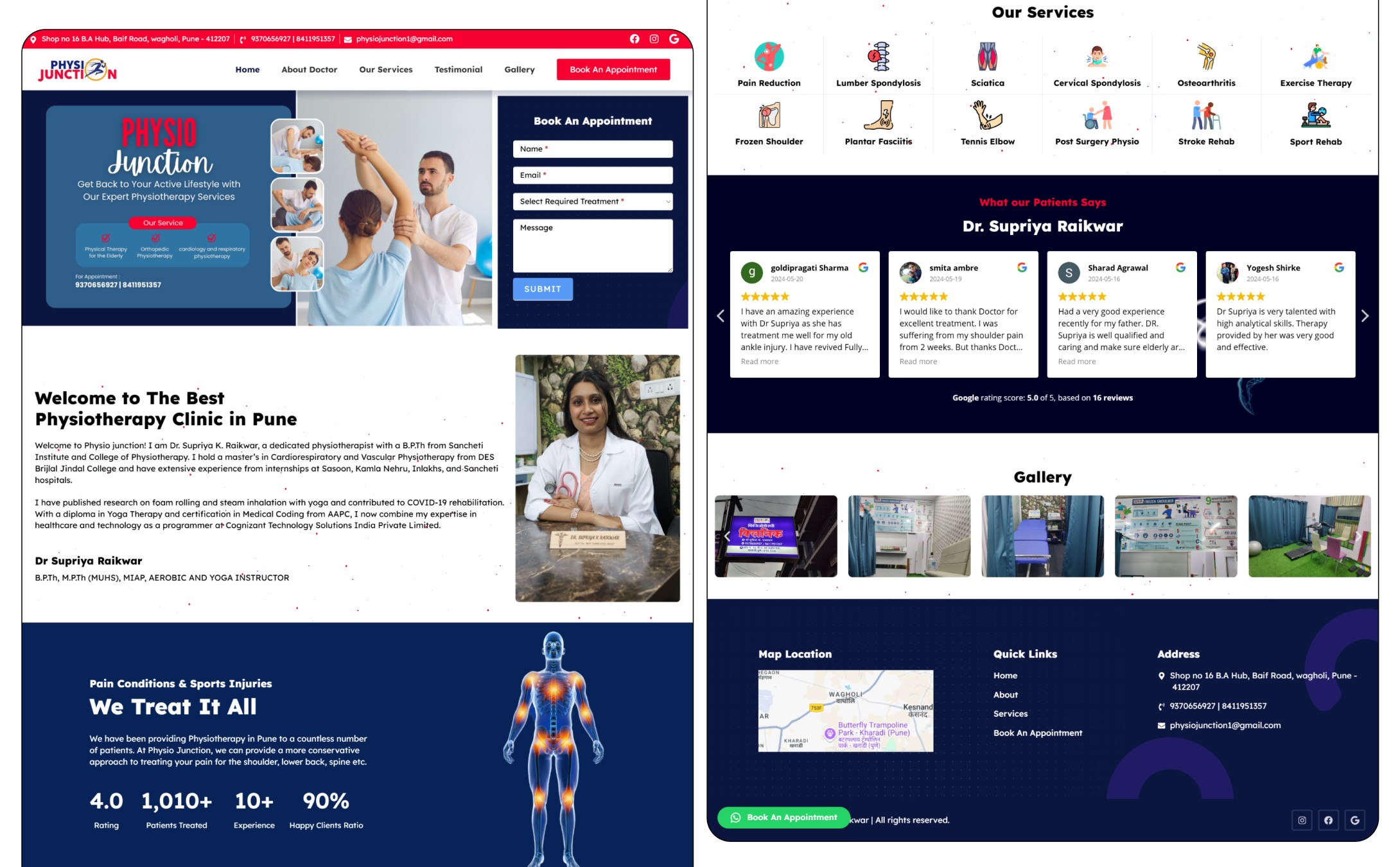 6 Happy Client Website