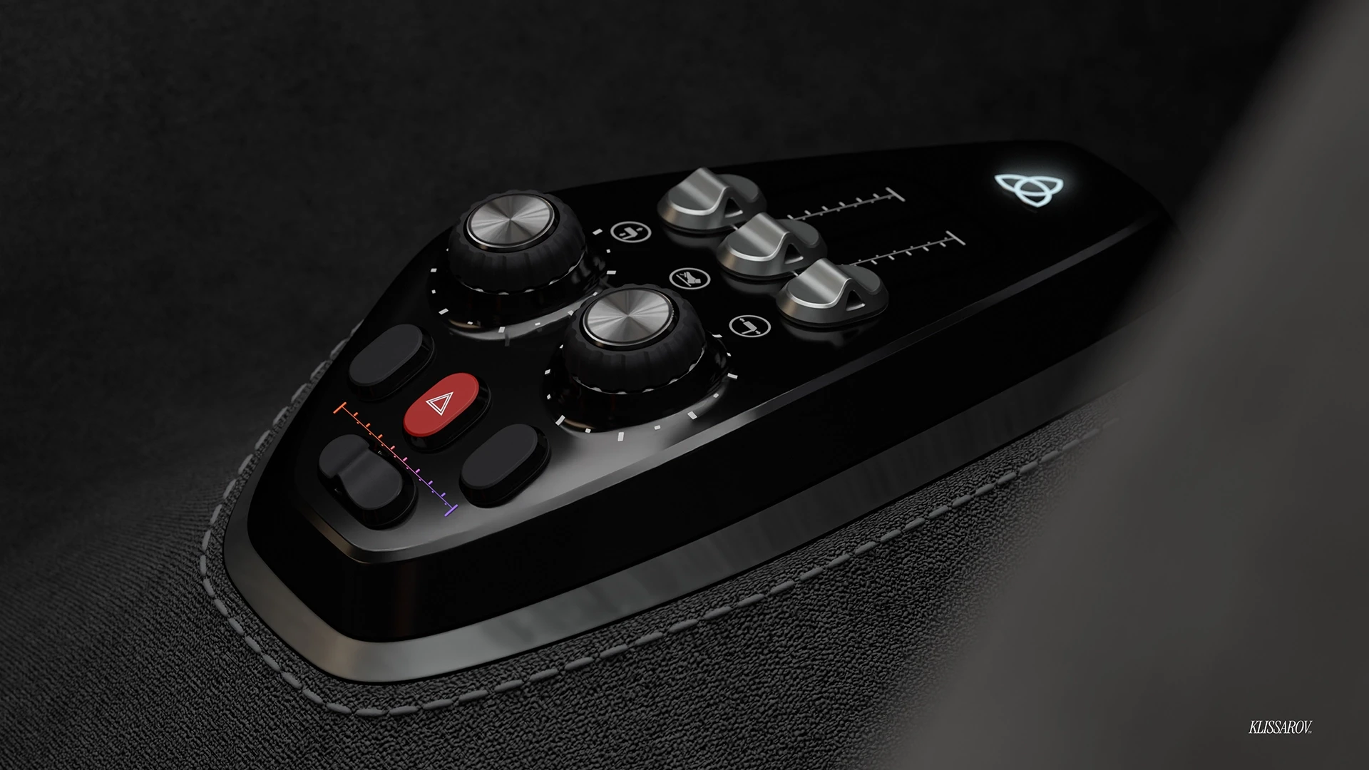 Central console controls of Sling