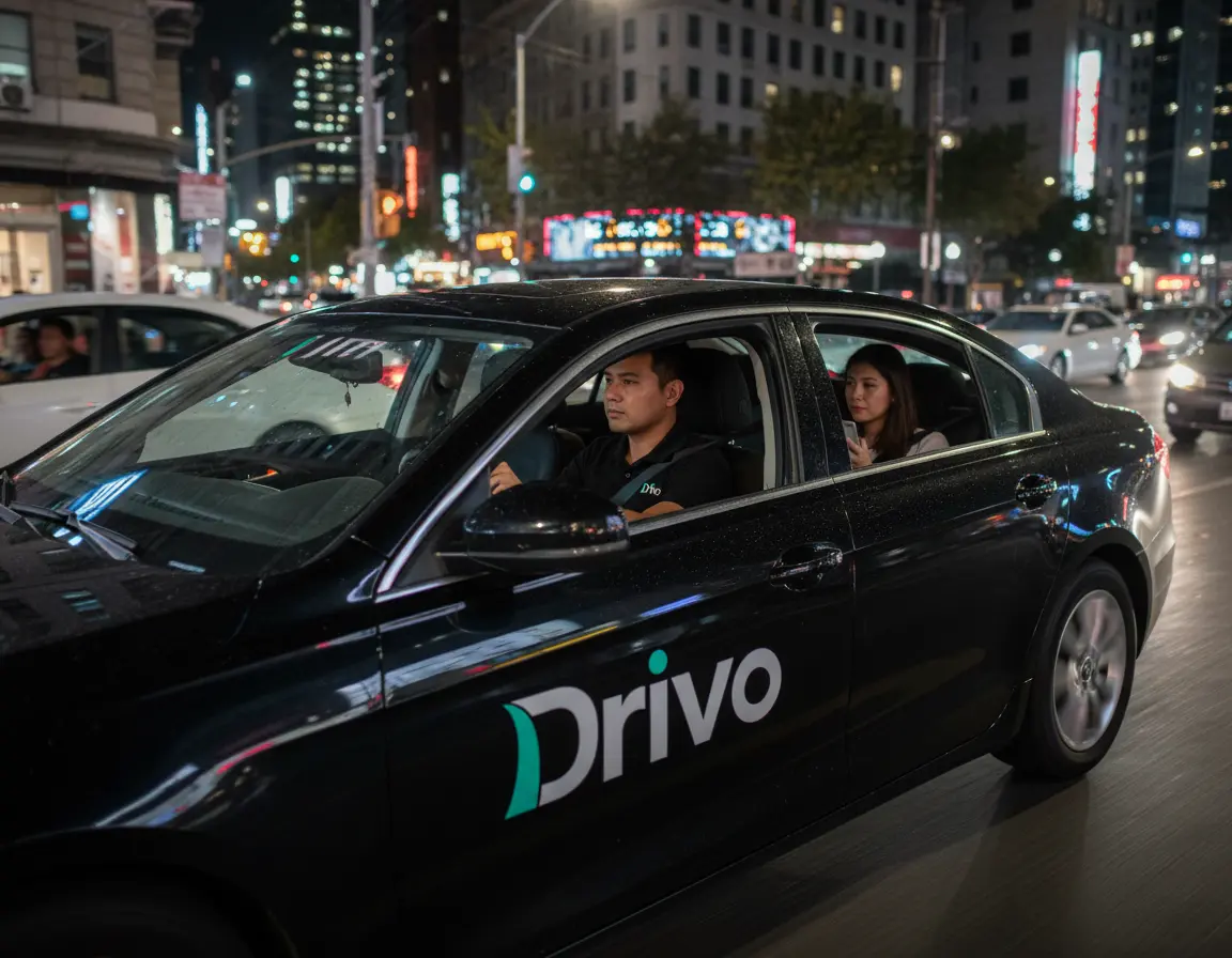 High-rise office building with sustainable design features