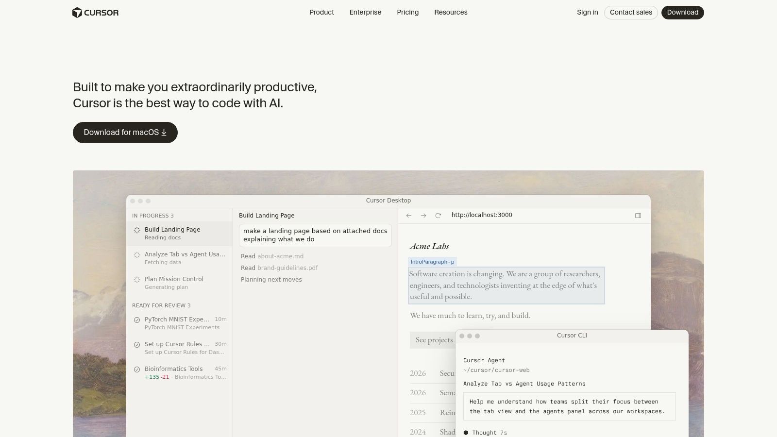 Cursor (AI code editor)