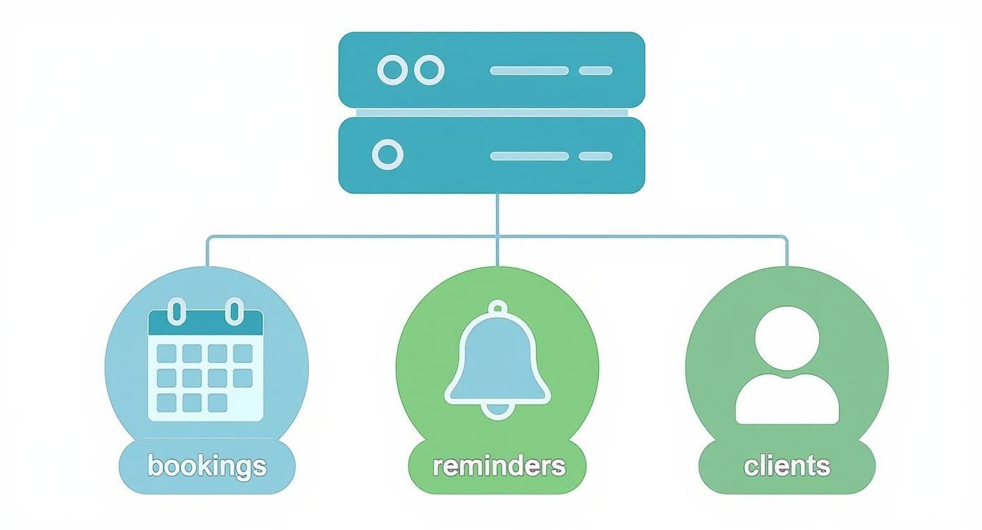 Infographic about veterinary appointment scheduling software
