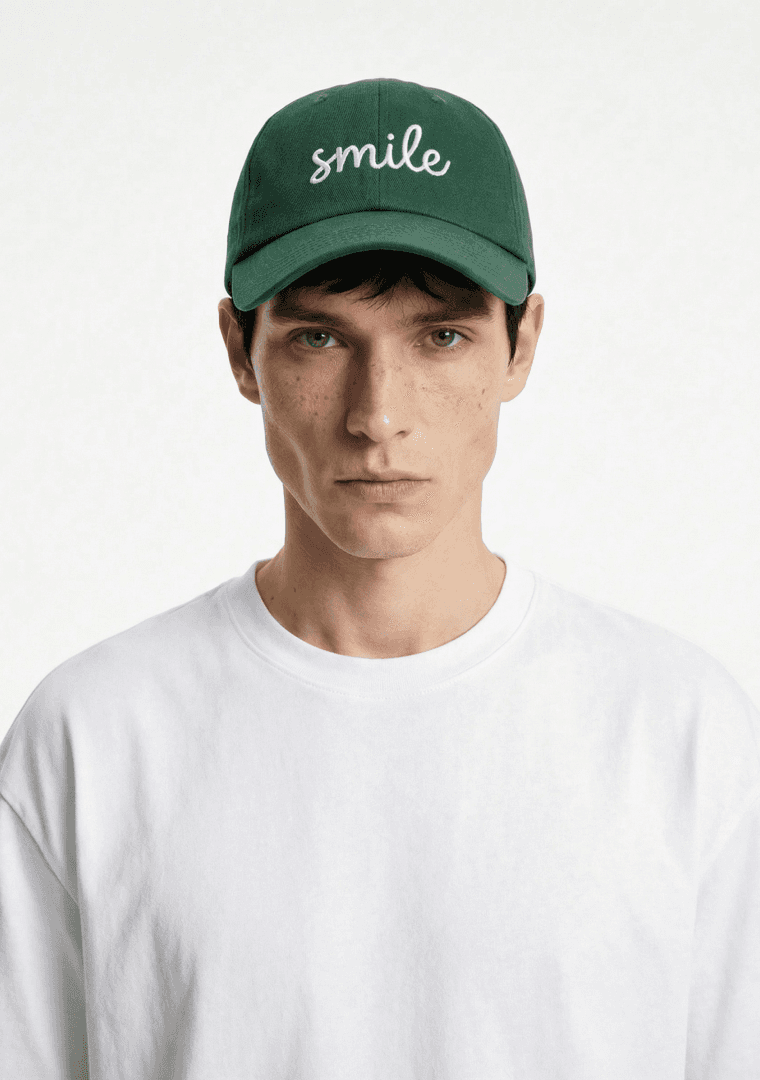 Green cap