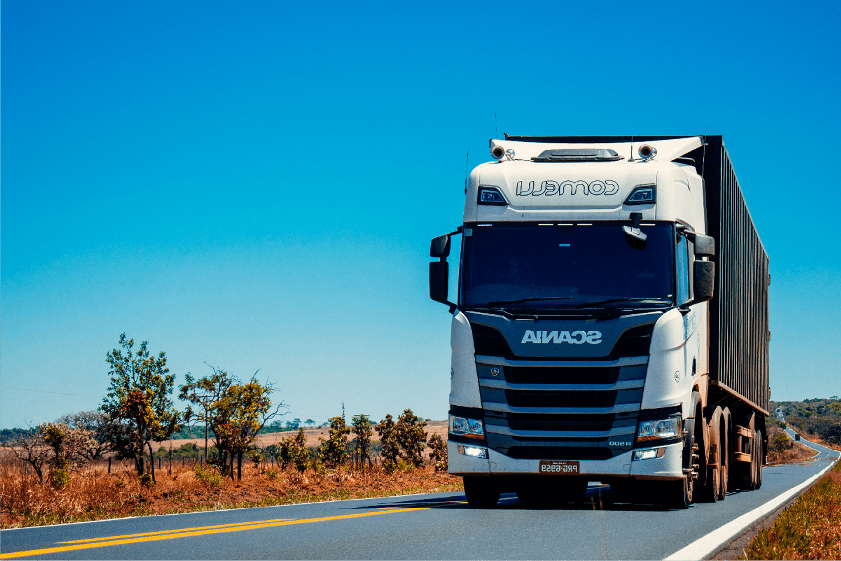 white truck on road during daytime