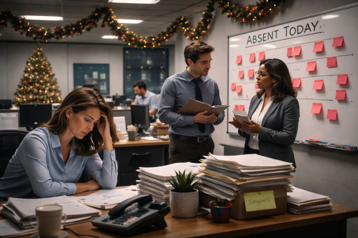 Ausentismo laboral por el Guadalupe - Reyes