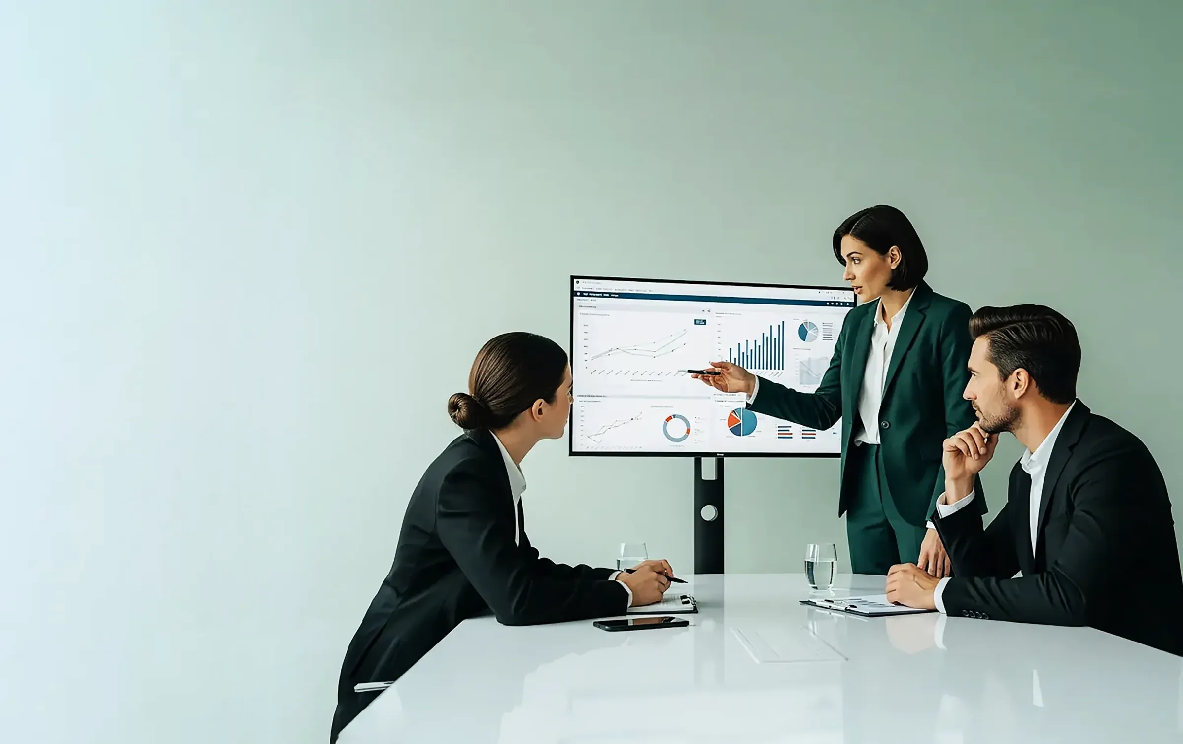 Business Meeting Scene 