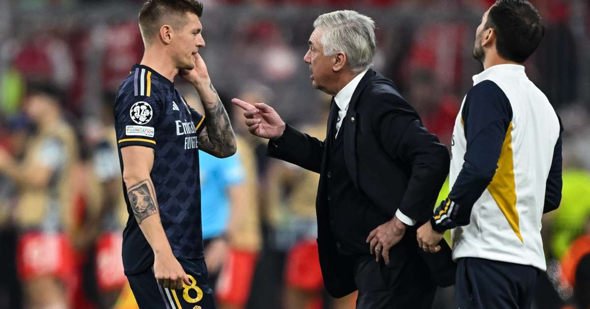 Toни Крос и Карло Анчелоти