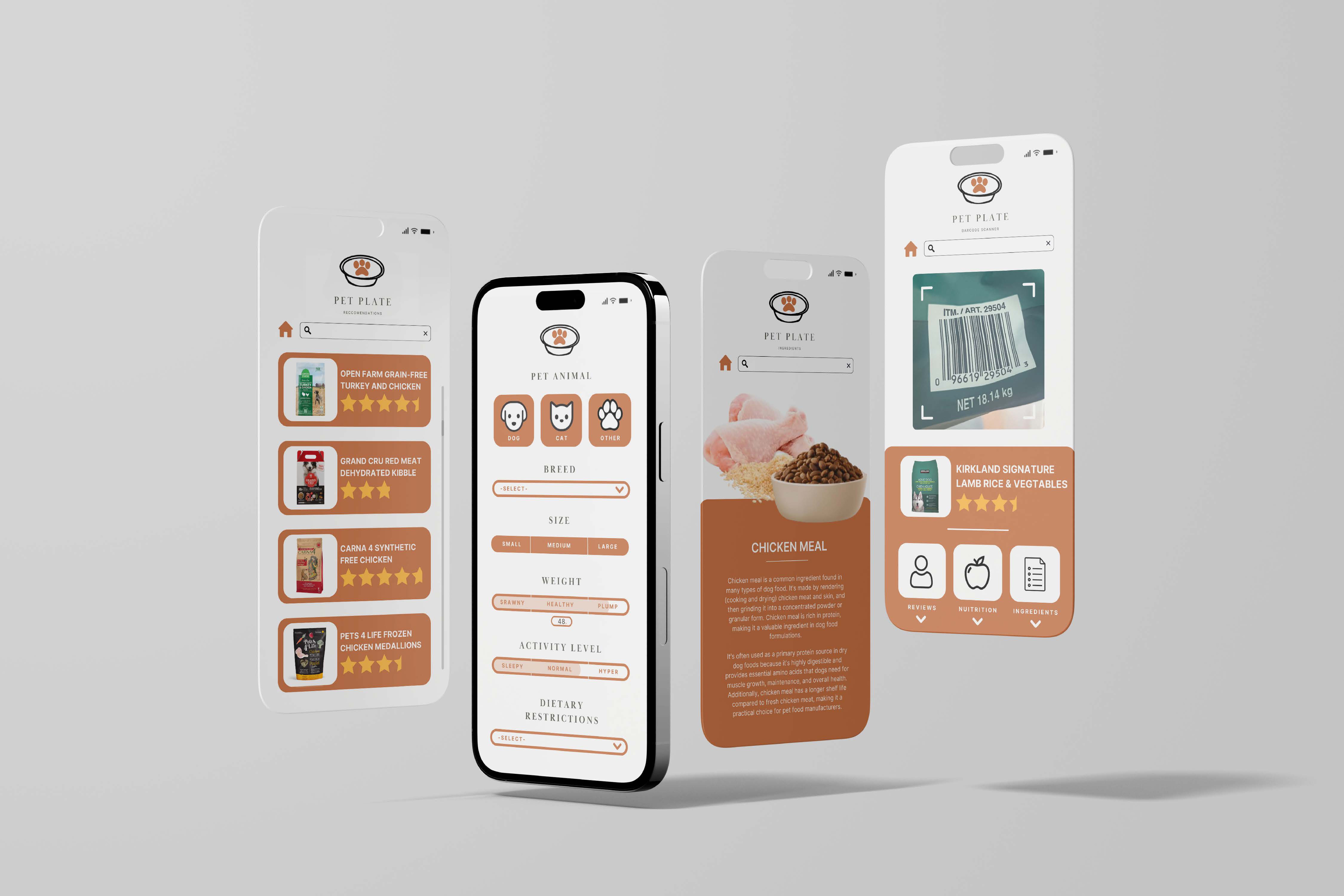 pet plate - app
