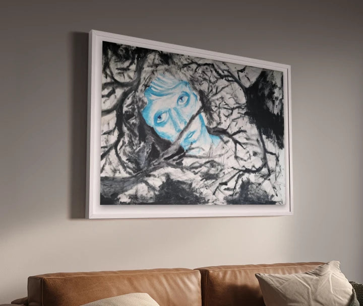 premium art poster and canvas prints, with originals available, from QART , of the artwork " Naïve "