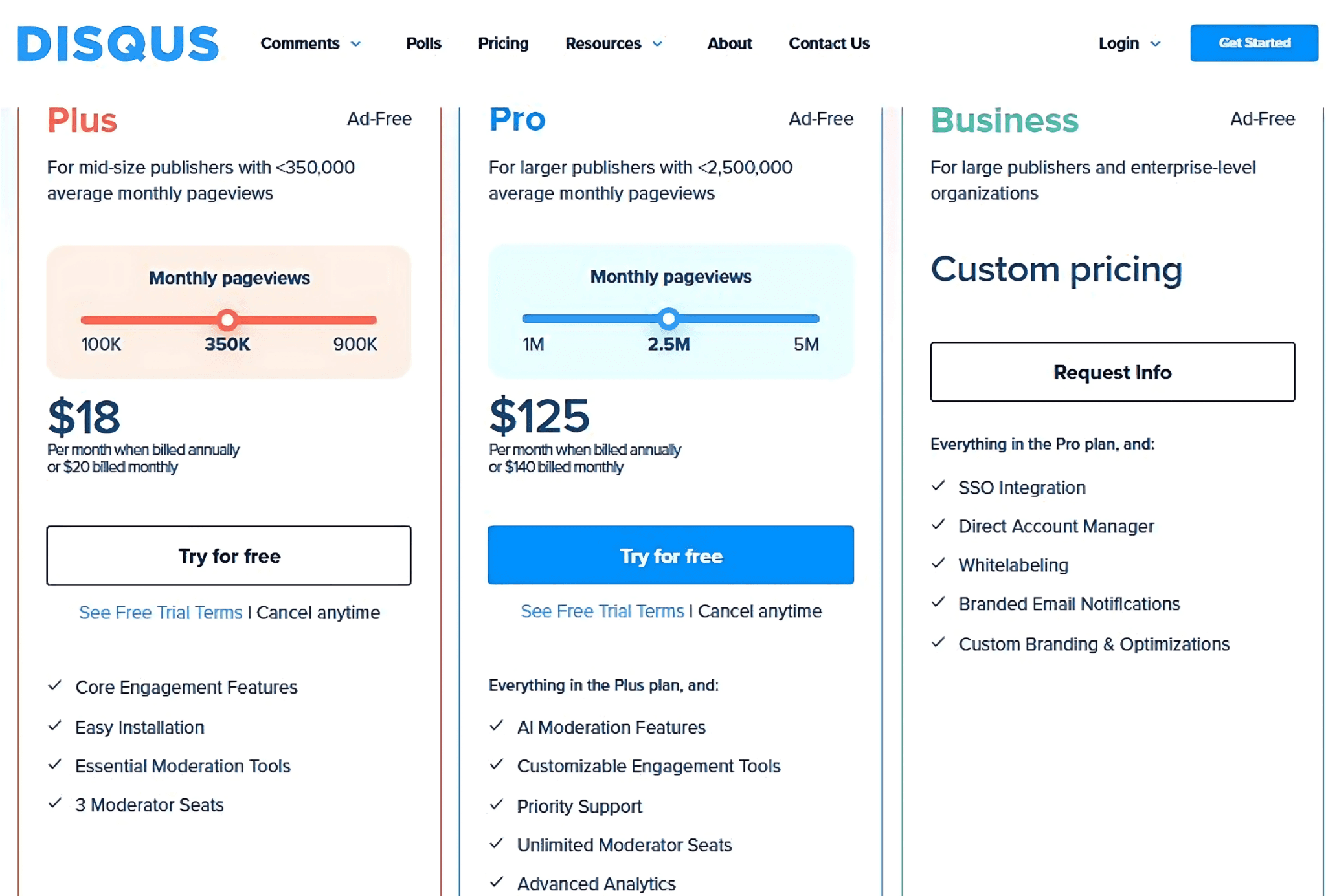 disqus referral program pricing