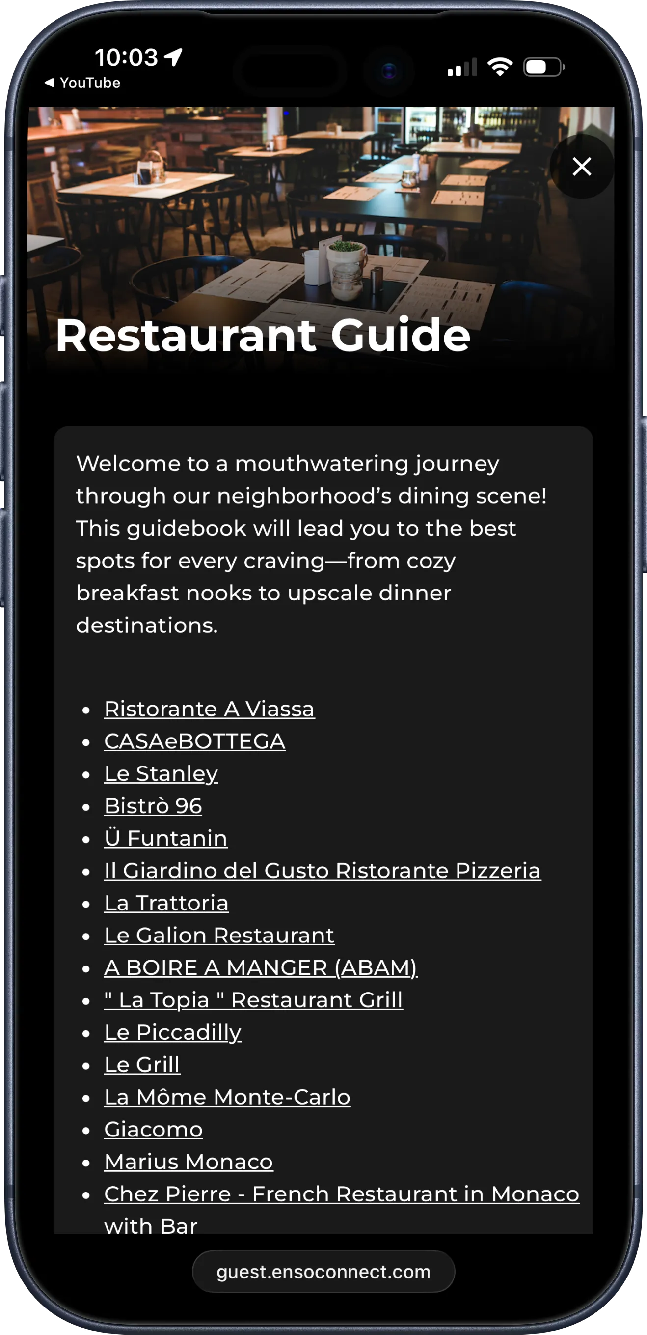 Digital Guest Portal and Online Check-in