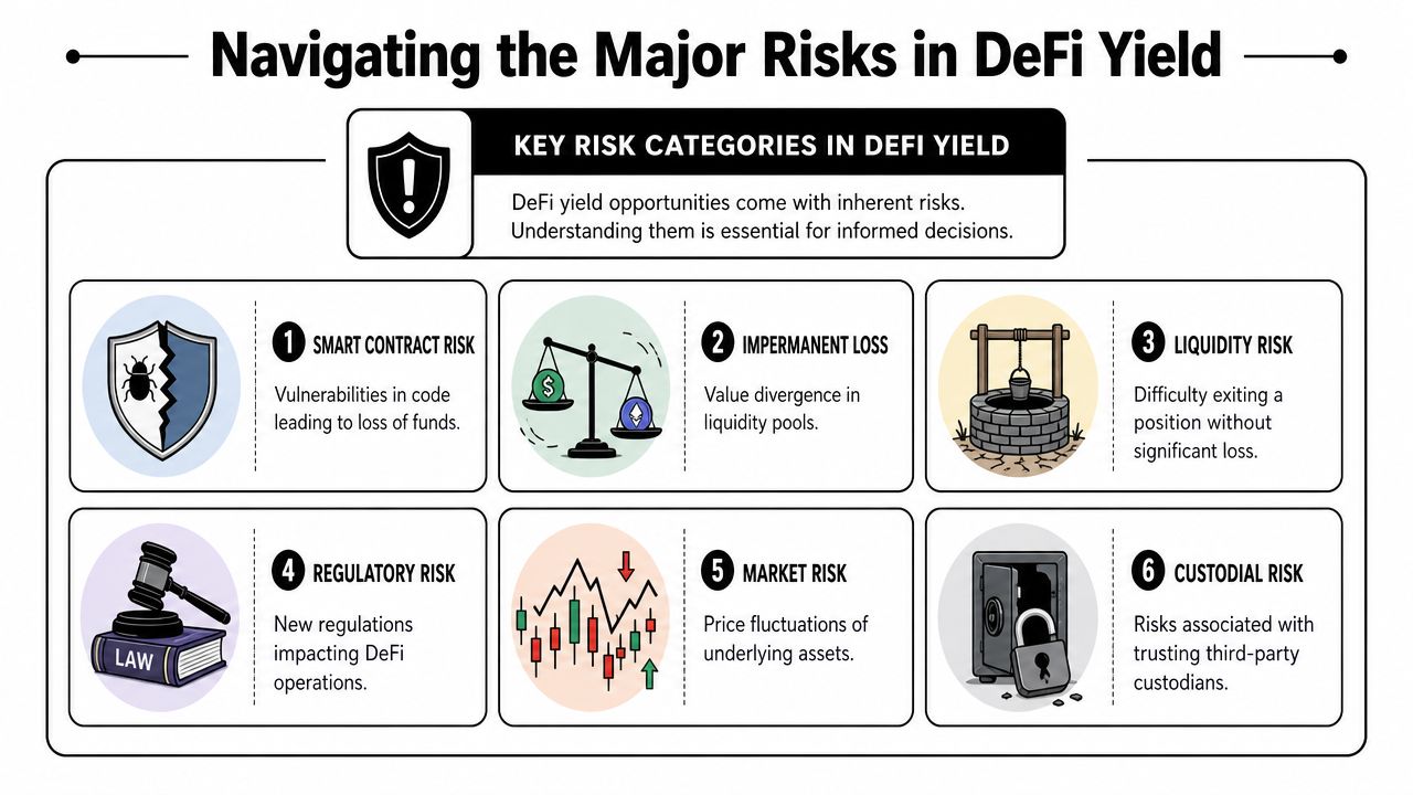 Navigating the Major Risks in DeFi Yield