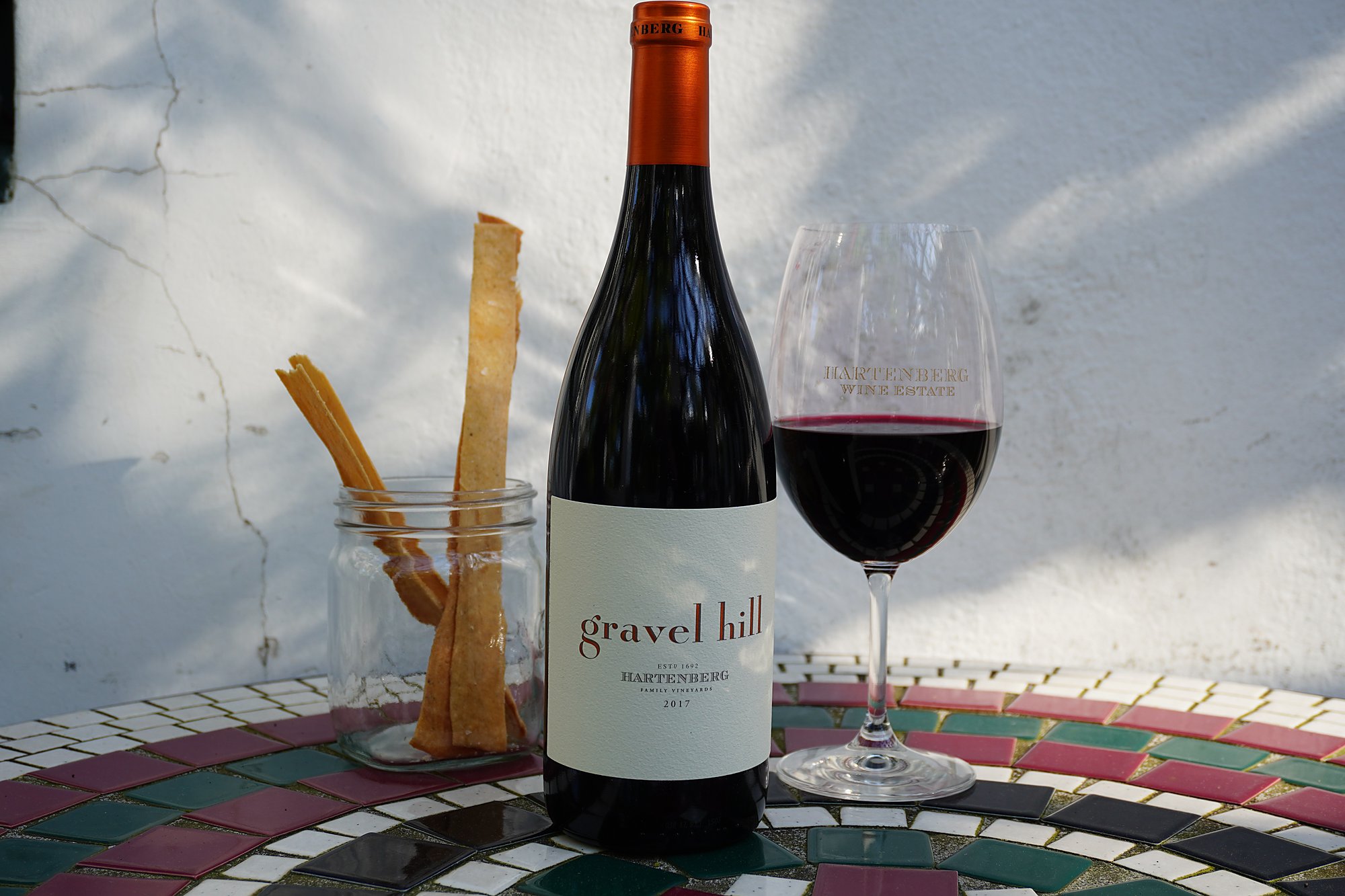 Hartenberg Gravel Hill Syrah bottle