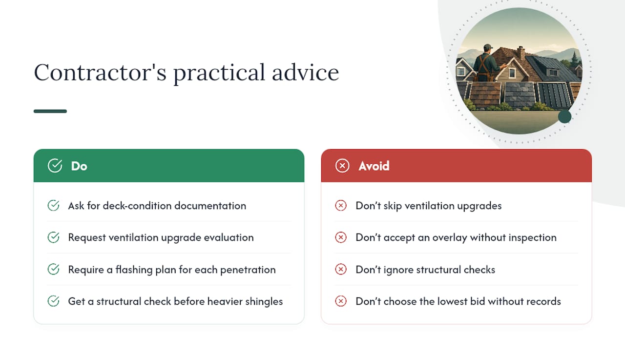 What a Roofing Contractor Wishes Every Homeowner Knew — overview diagram