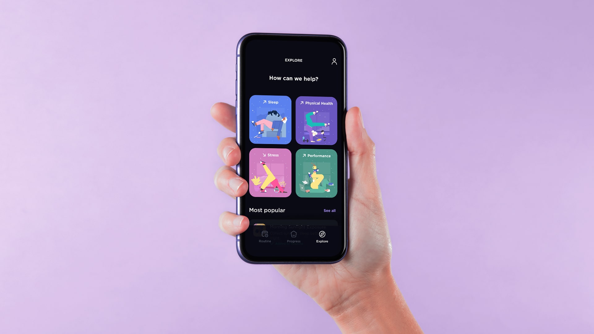 phone displaying the Virtusan app