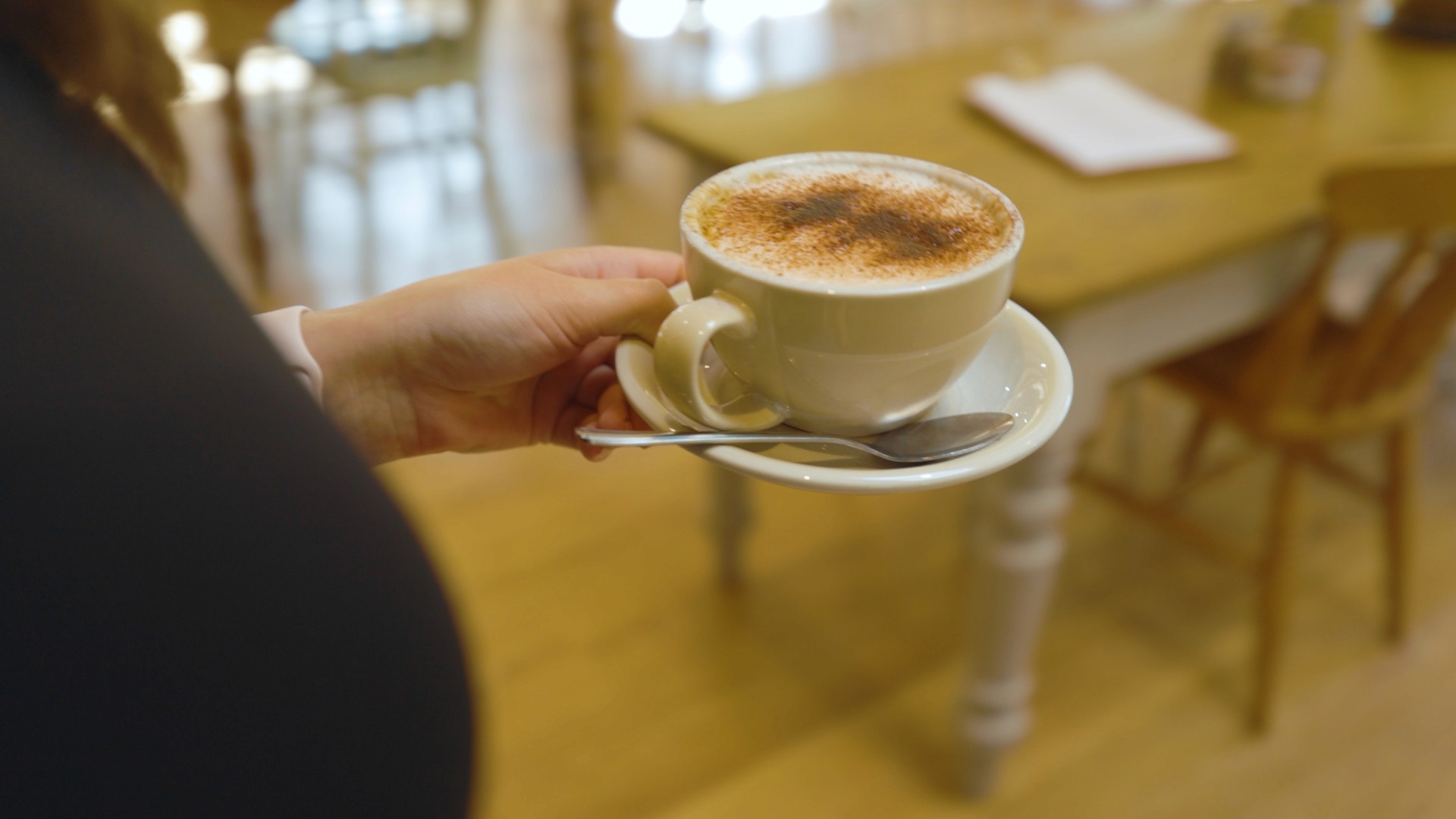 Person Holding Coffee mug