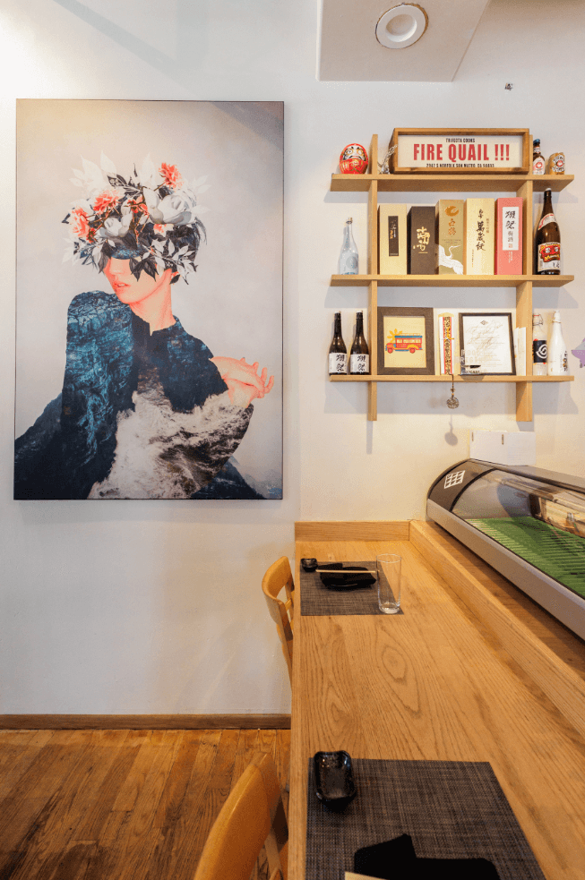 bar area