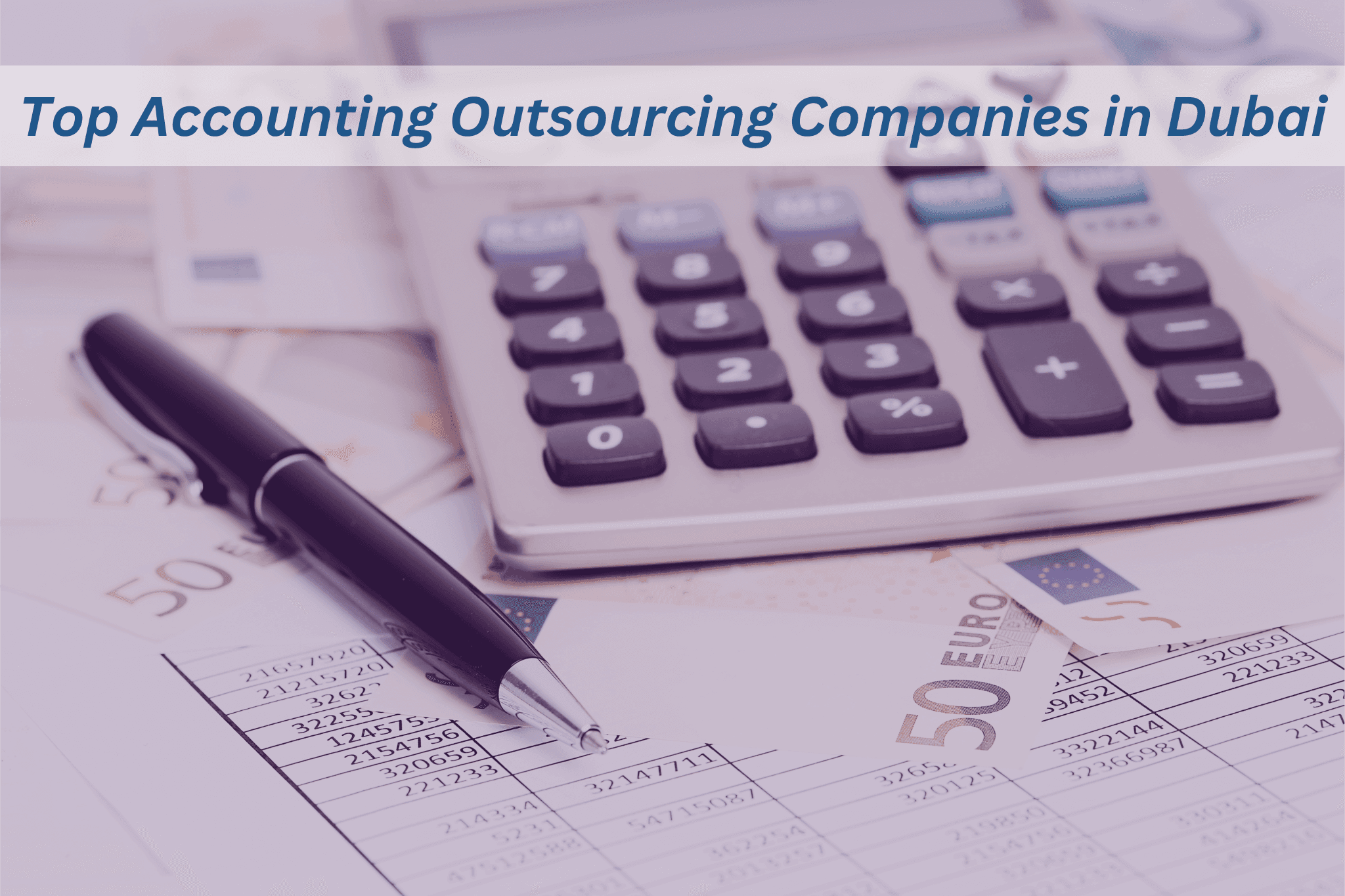 top accounting outsourcing companies in dubai