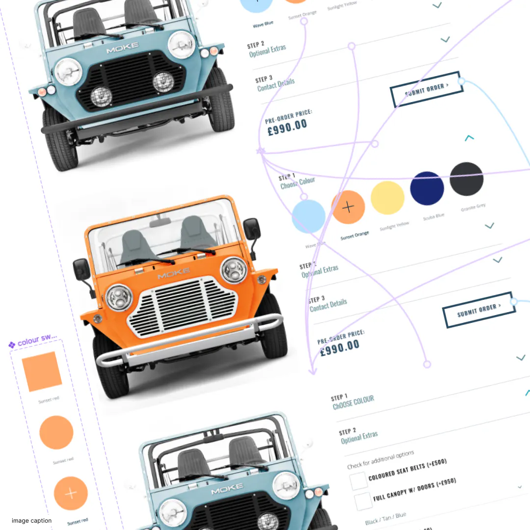 Project showcase laptop mockup