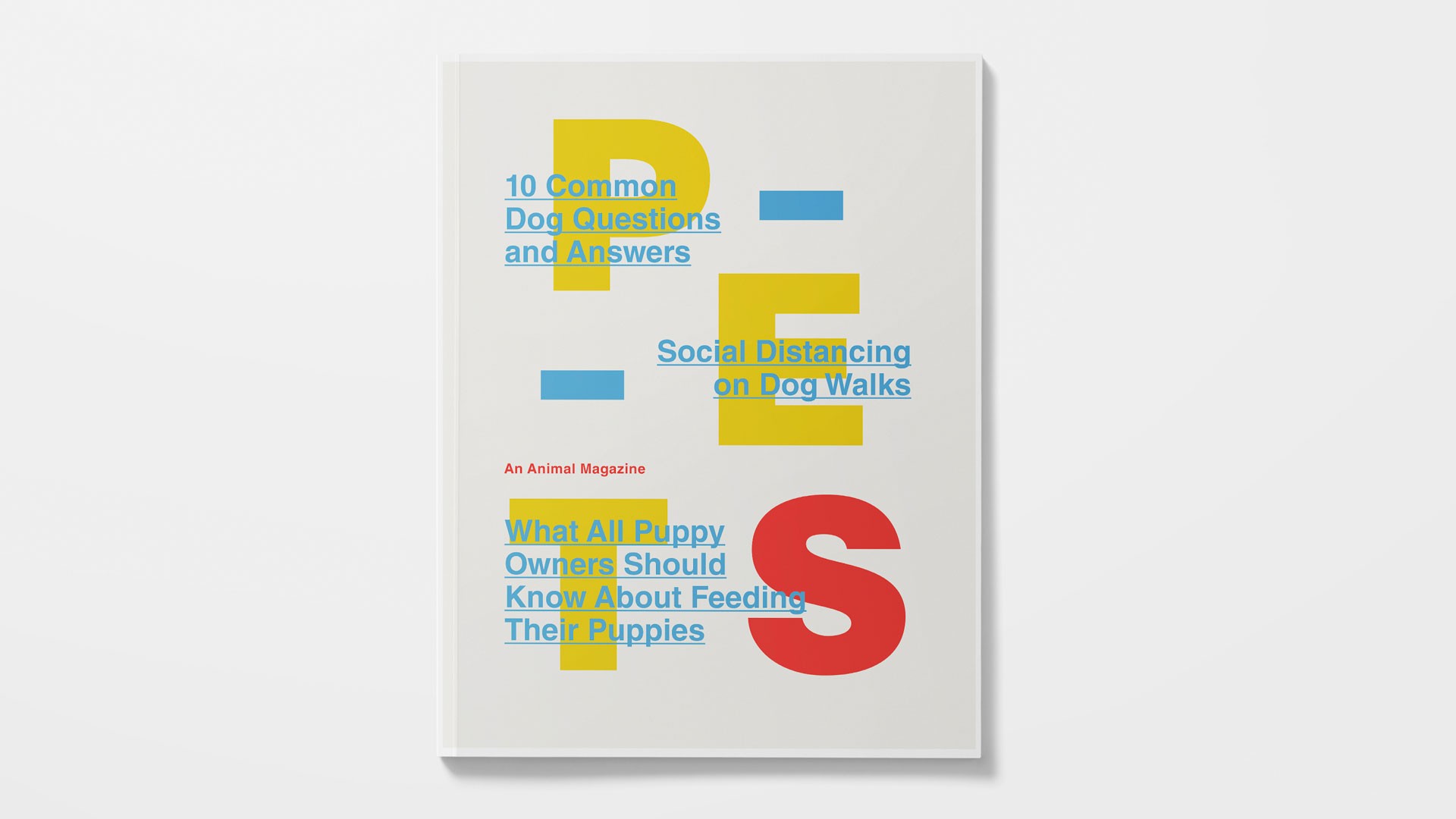 Pets magazine by Shuhan Lu