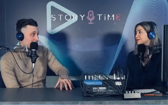 Joseph Greco in una intervista su Story Time che parla di Marketing e Web Design