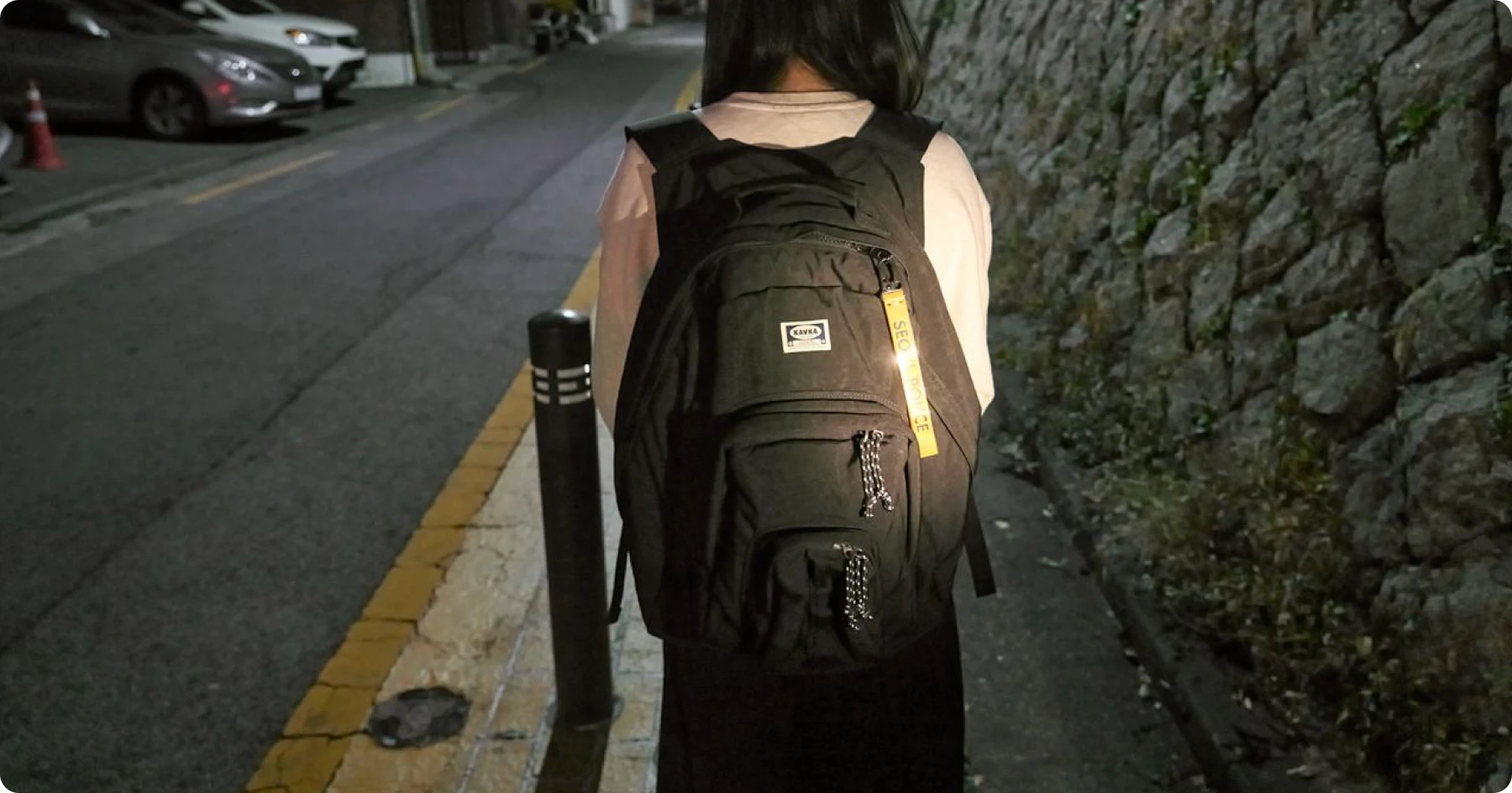 당신을위한 폴리스라인 리플렉터 키링