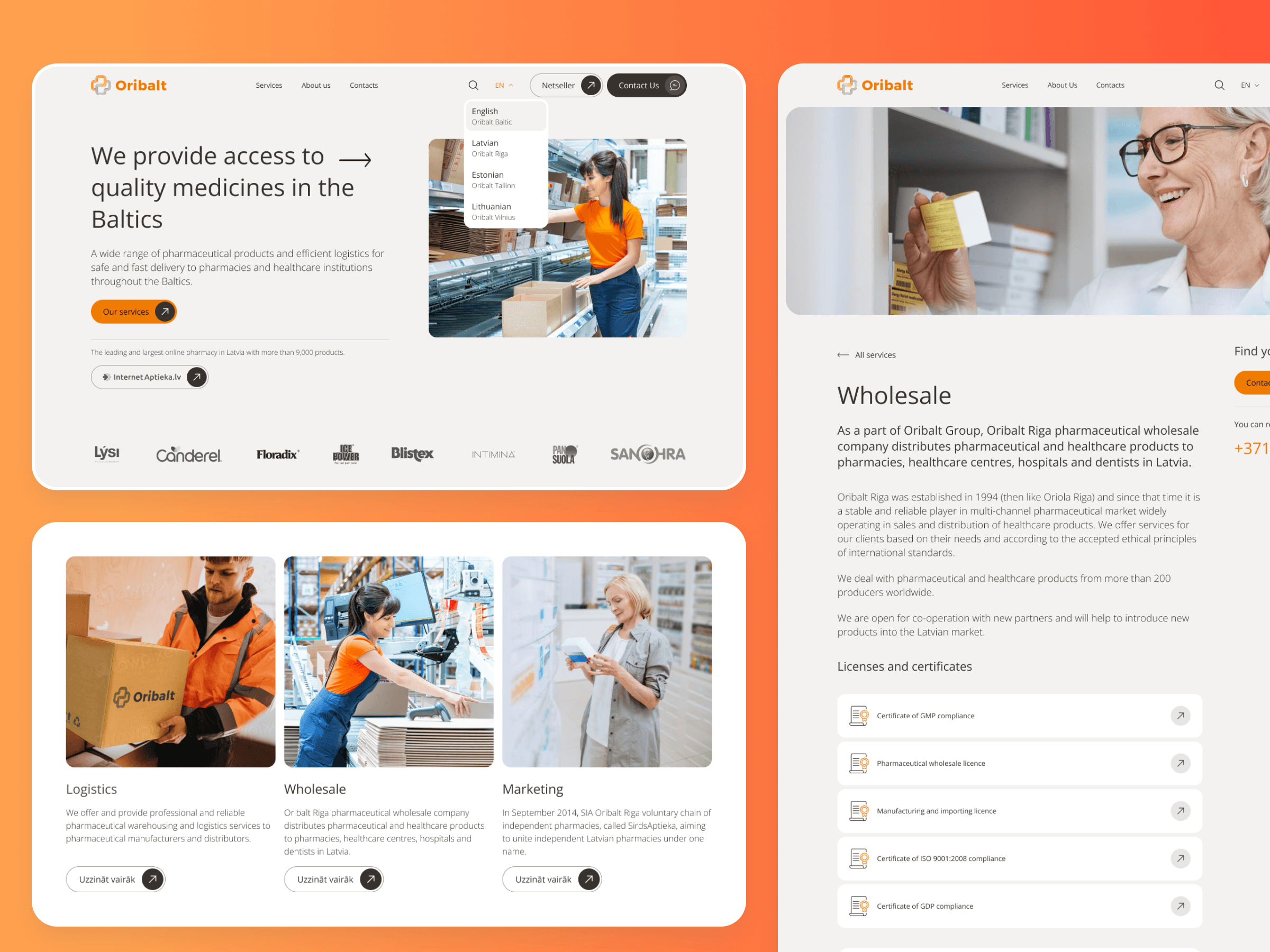 UI un UX dizains - luut.design