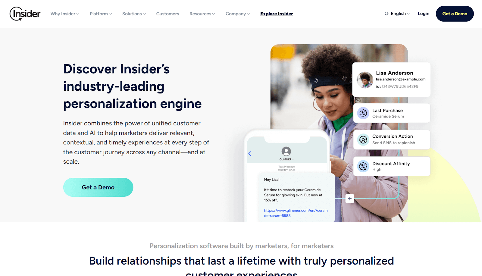 Insider homepage