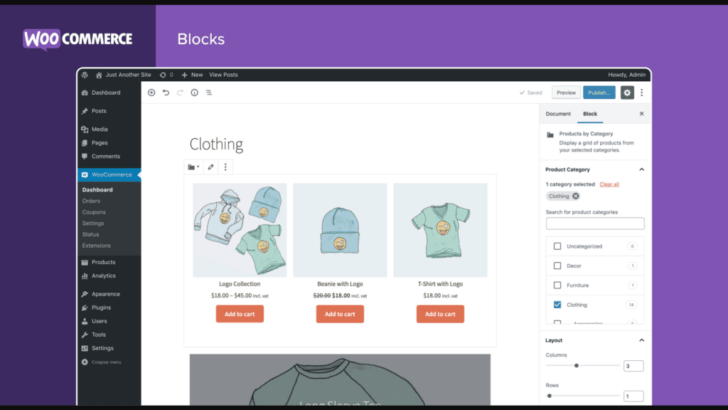 woocommerce, e-ticaret eklentisi, wordpress