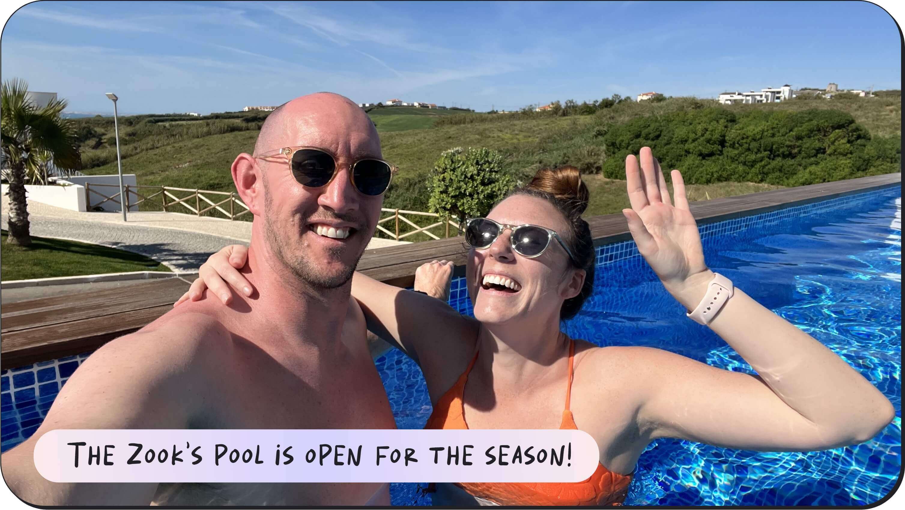 Pool season in Portugal