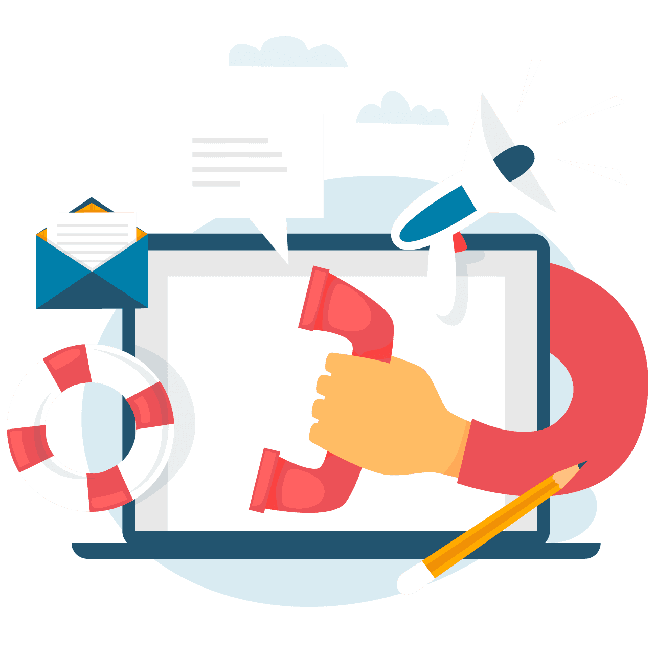 Interfaccia del Help Center di Fluida con guide, video tutorial e domande frequenti per supportare gli utenti nella configurazione e utilizzo della piattaforma.