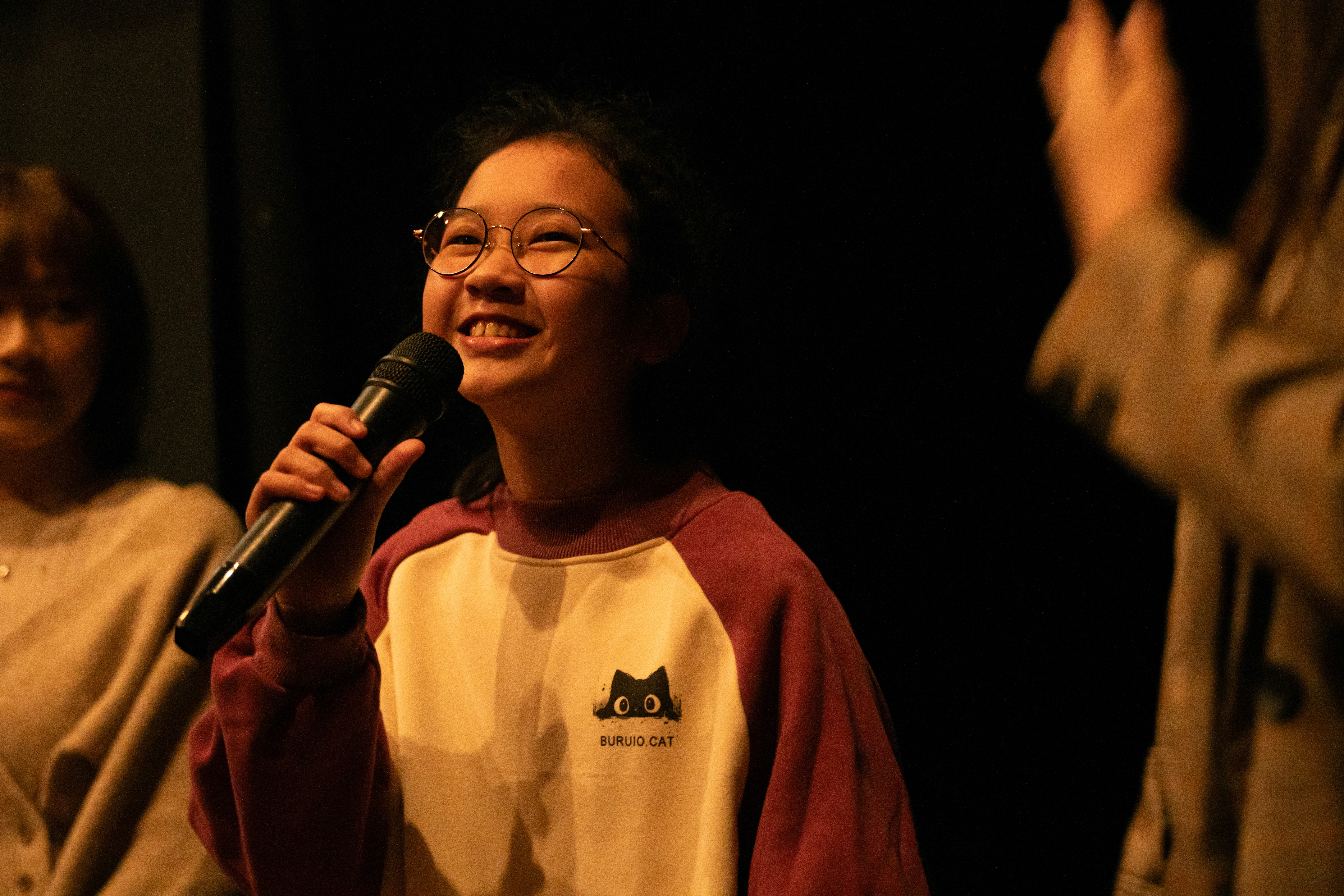 exhibitors invited their actor and actress in the Q&A sessions with audience