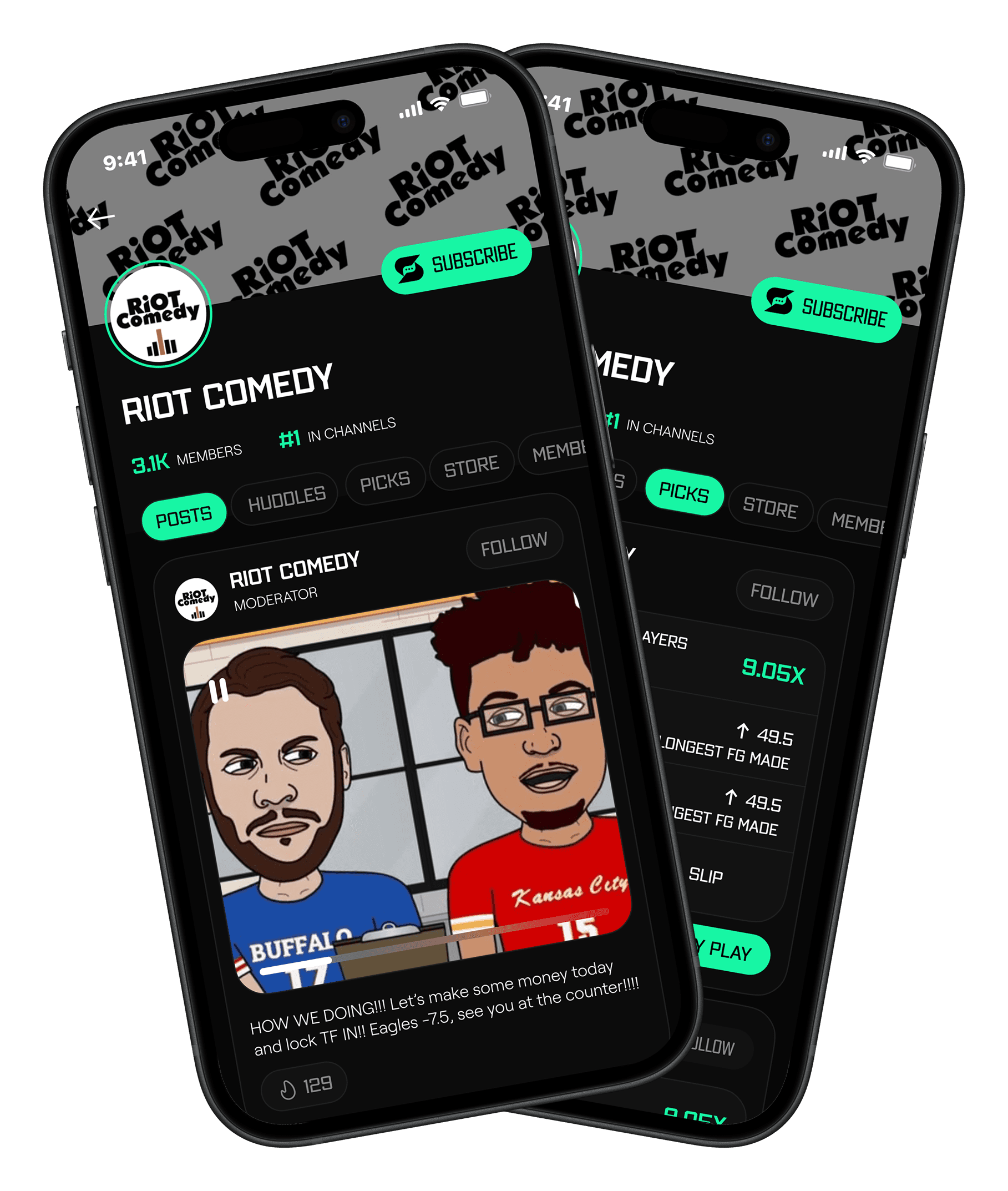 Follow your favorite sports creators on SmackTok