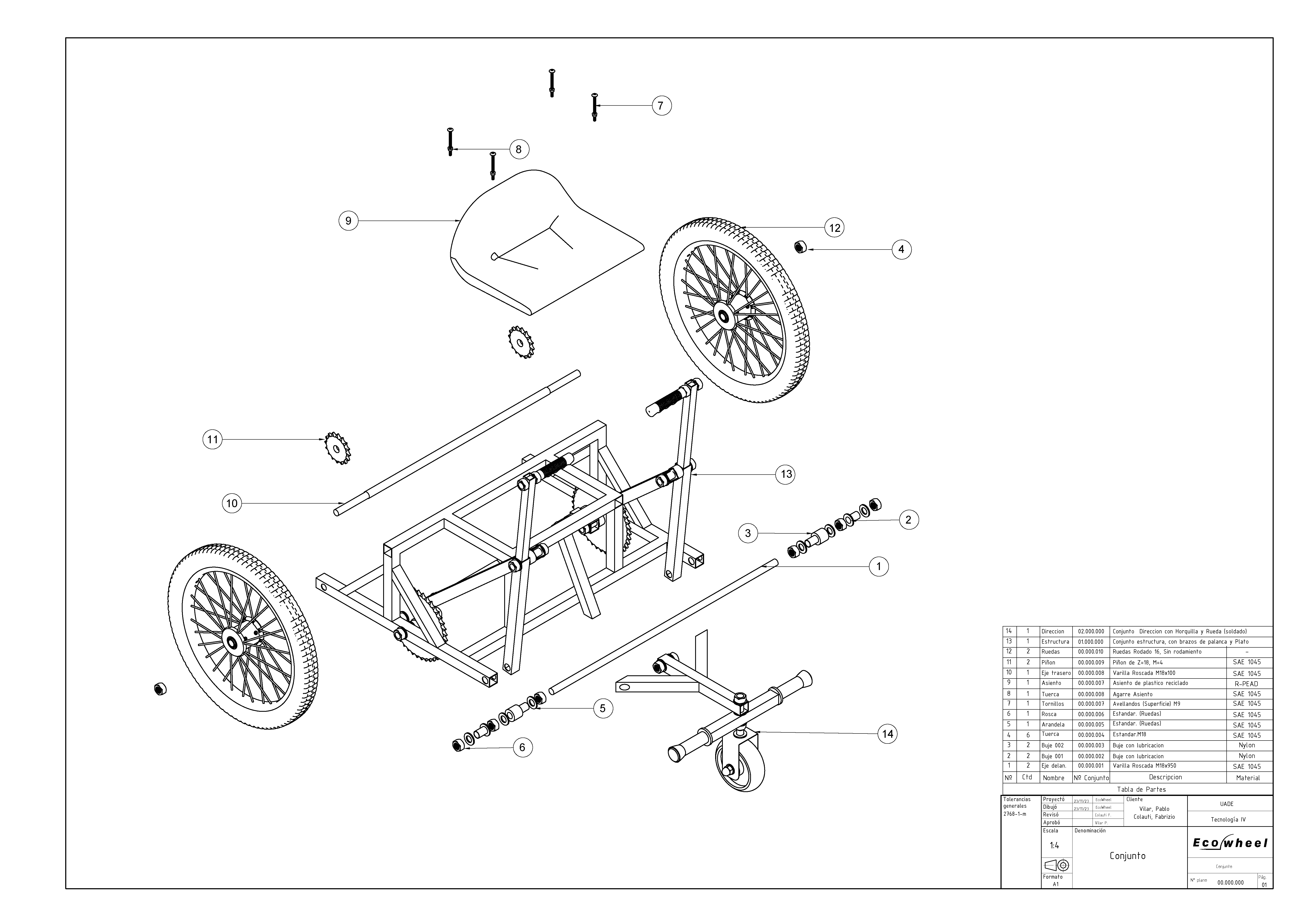 General assembly · Side view