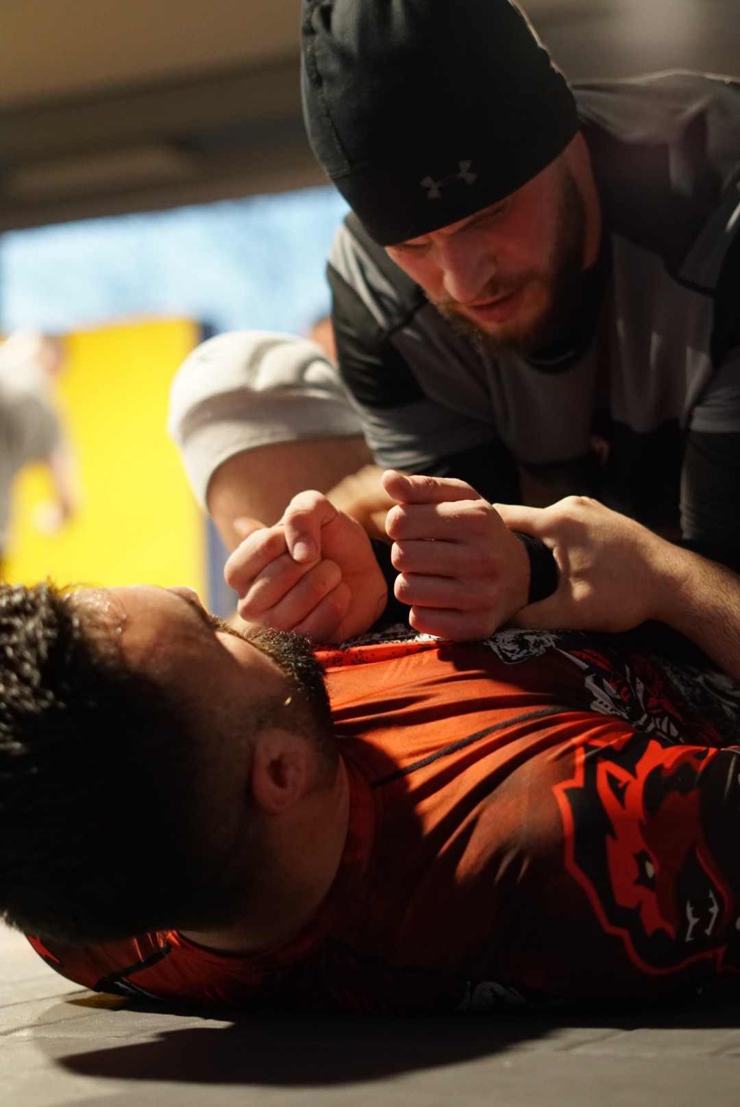 MMA Bodenkampf Übung bei Fuchs Kampfsport.