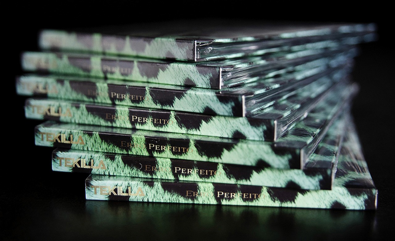 an image of bold green and black digipaks packaging