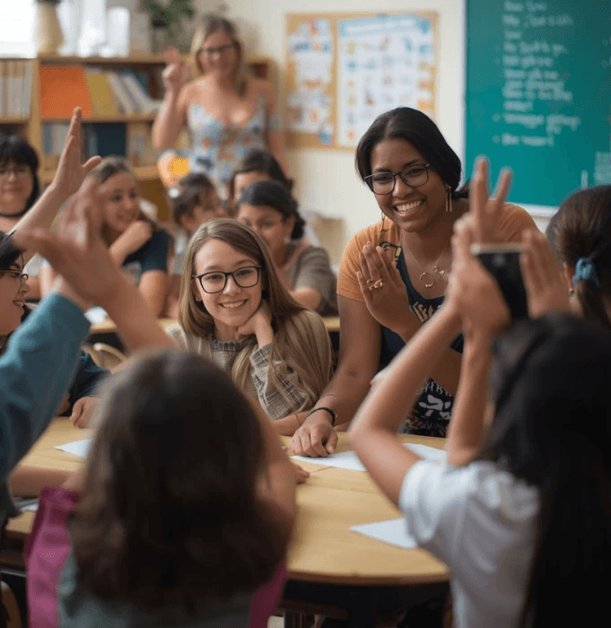group of people sitting on white sand during daytime