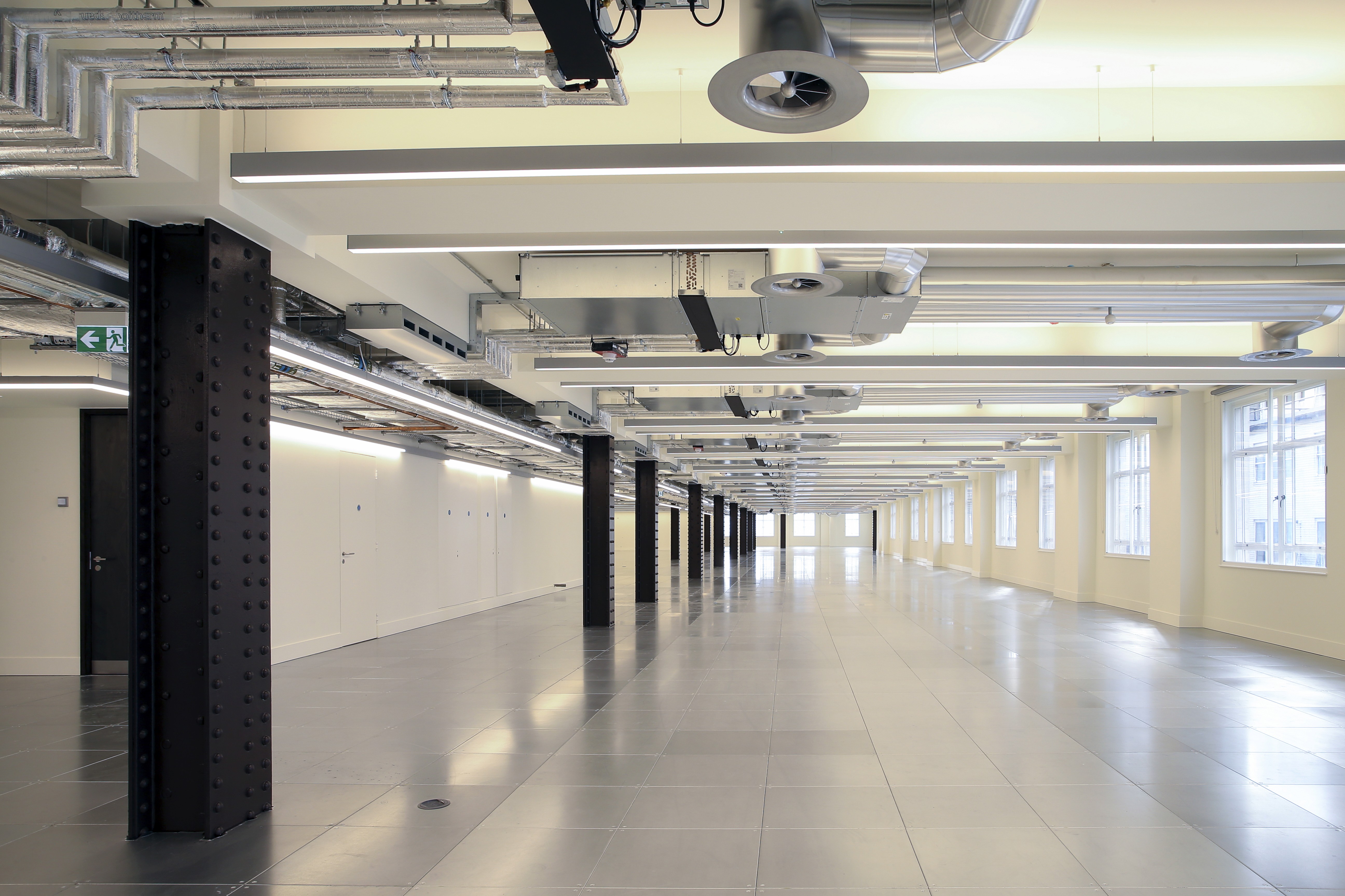 A commercial electrical installation completed by DPH