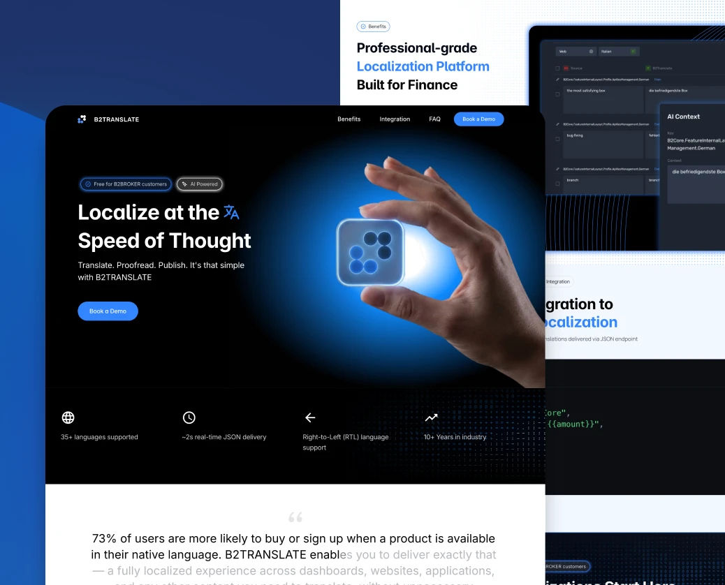 Website Landing Launch