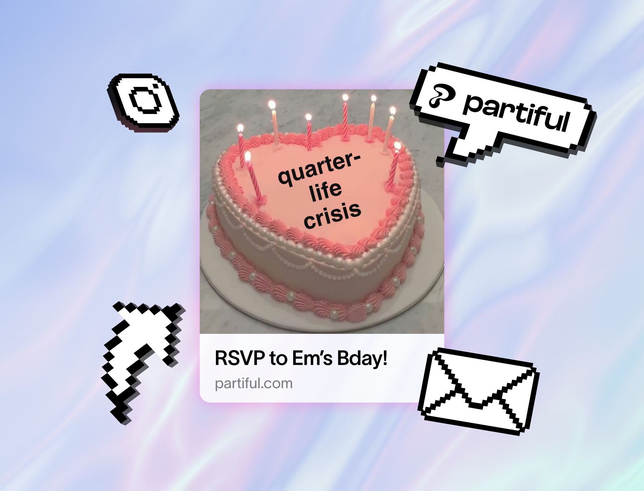 Fun, modern invites in 1-click. 100% free, no paywalls. 