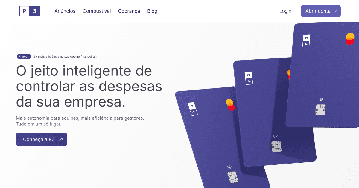 Portão 3 Cartões Para Sua Empresa Anunciar Online logo