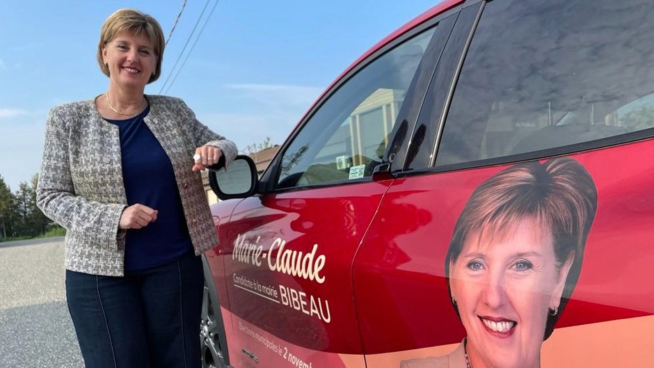 Photo de Marie-Claude en plan rapproché