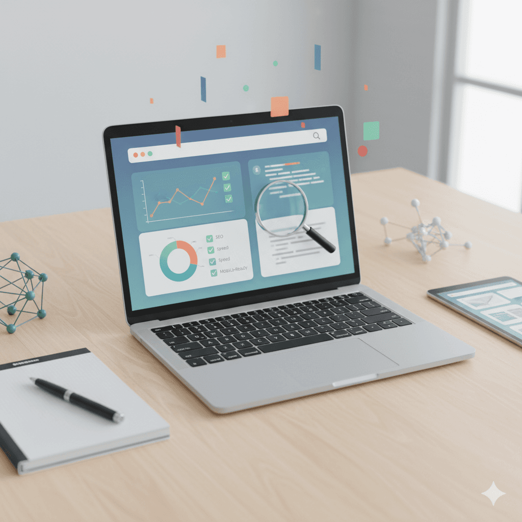 SEO Analyse, teste kostenlos deine Website und Domain