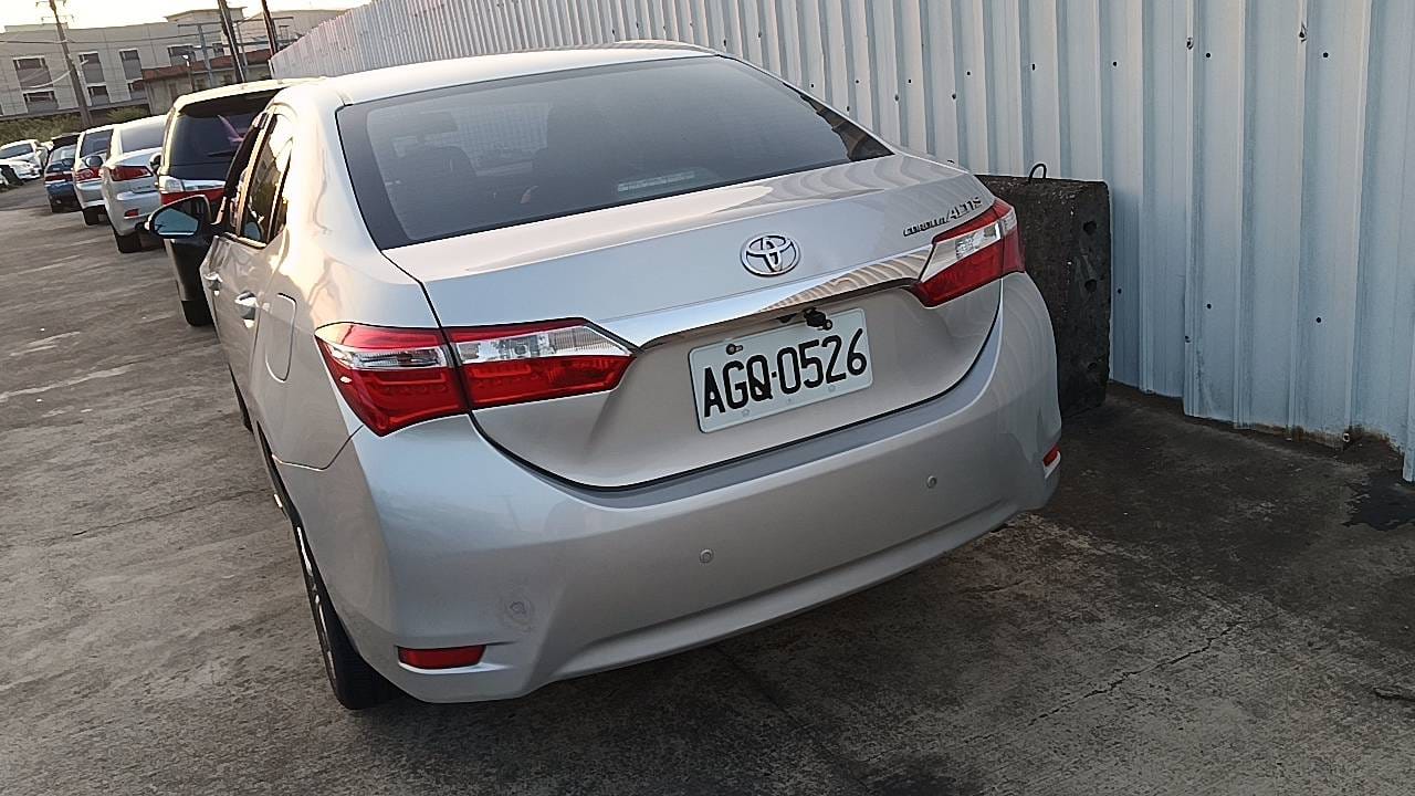 corolla for export from taiwan