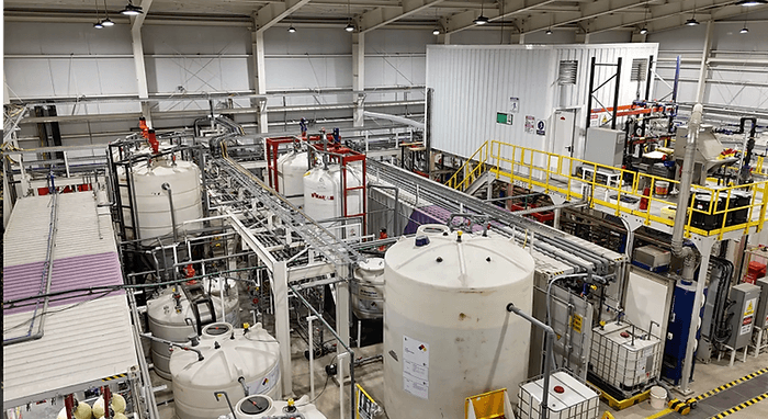 Inside a larger demo