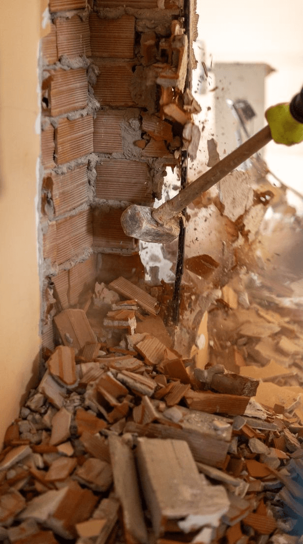 person sitting in a chair in front of a man