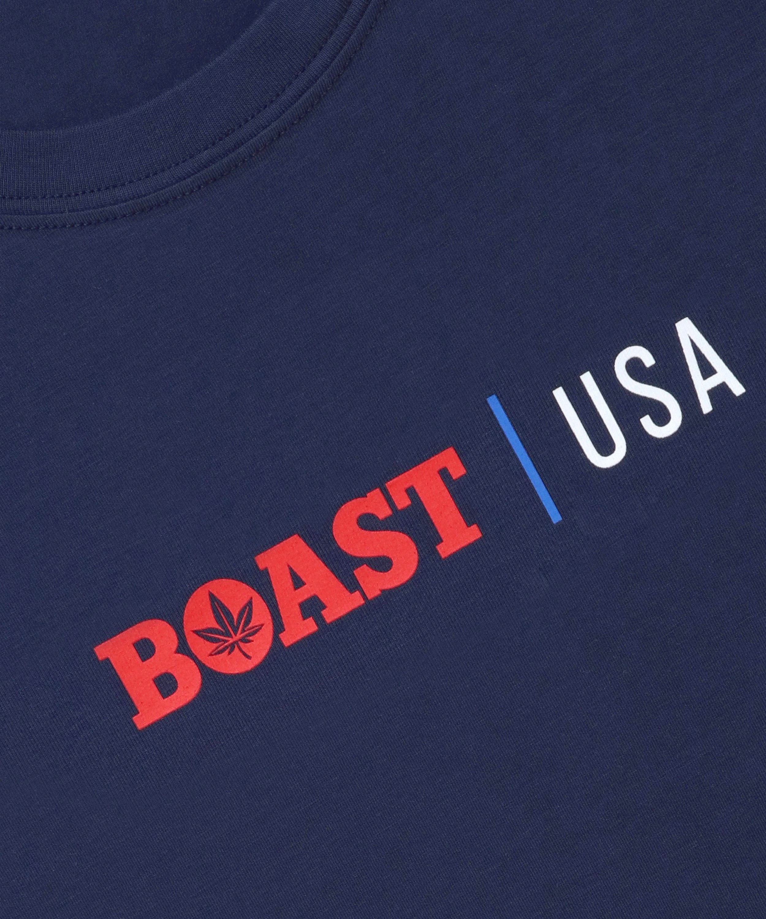 USA Tee in Navy